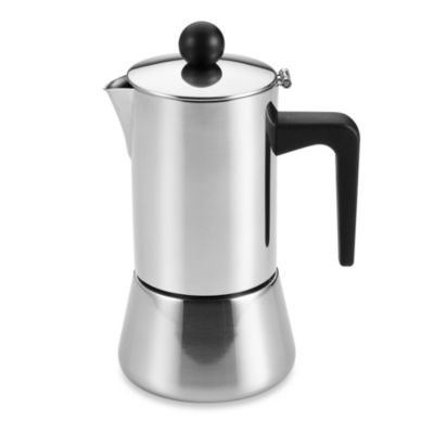 Buy BonJour 4-Cup Stovetop Stainless Steel Espresso Maker from Bed Bath & Beyond